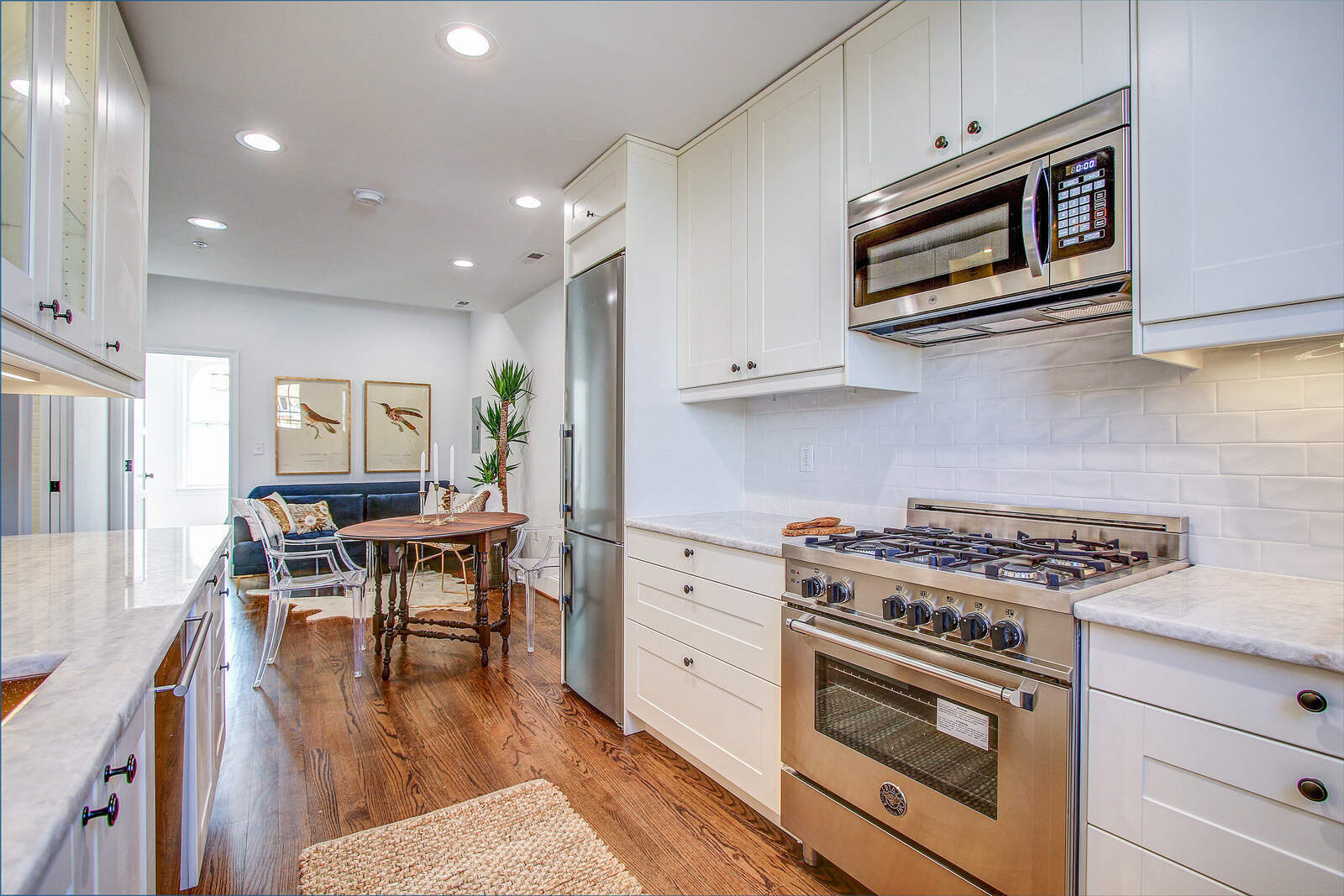 white kitchen remodel in san diego california