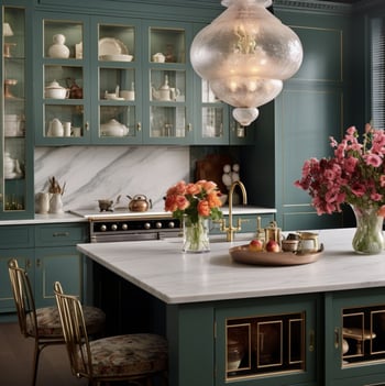 blue_kitchen_flowers